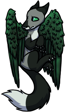 Corvix. A page doll for this very site!